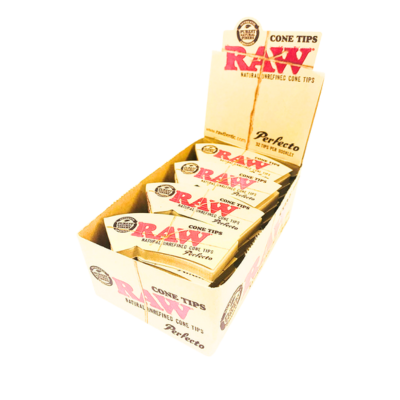 Raw Perfecto Cone Tips (Pack of 24)