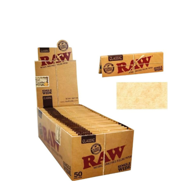 Raw Single Wide Classic (Pack of 50)