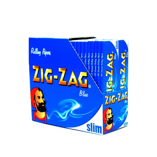 Zigzag Blue King Size Rolling Paper (Pack of 50)