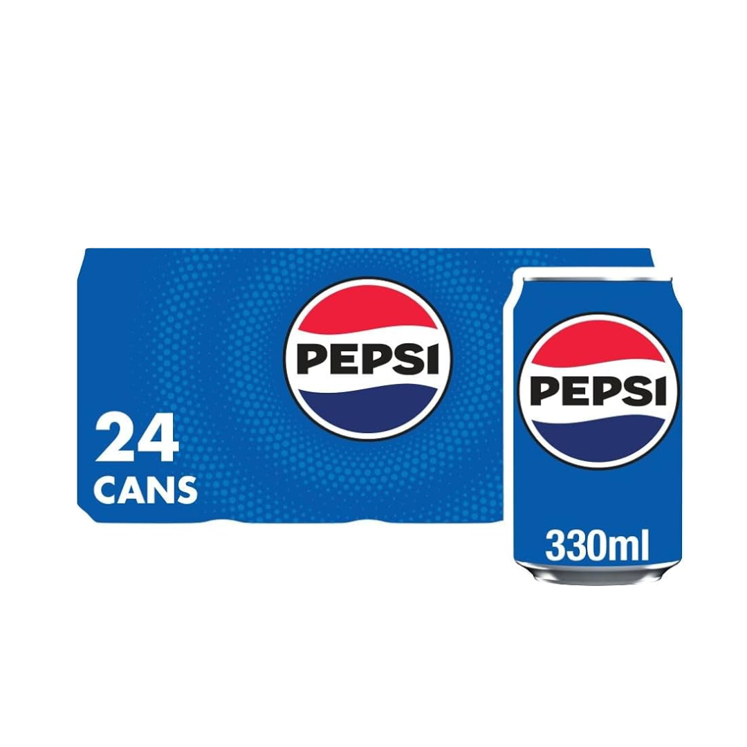 Pepsi Cans 330ml (Pack of 24)