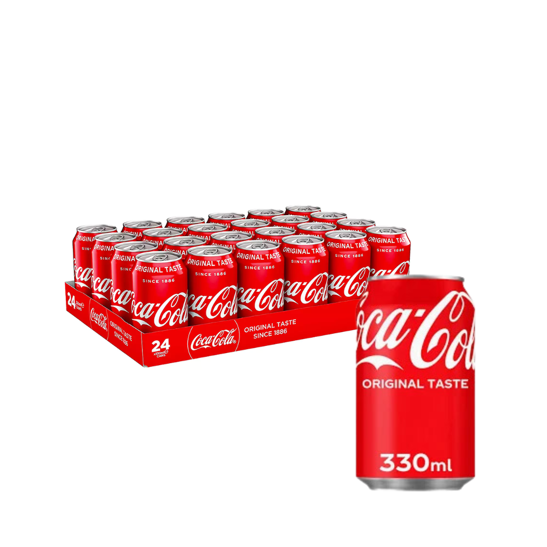 Coca Cola Can 330ml (Pack of 24)