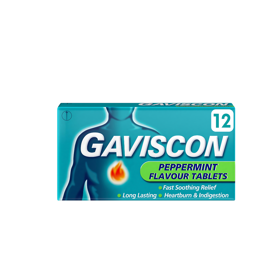 Gaviscon Peppermint Tablets (12*12)