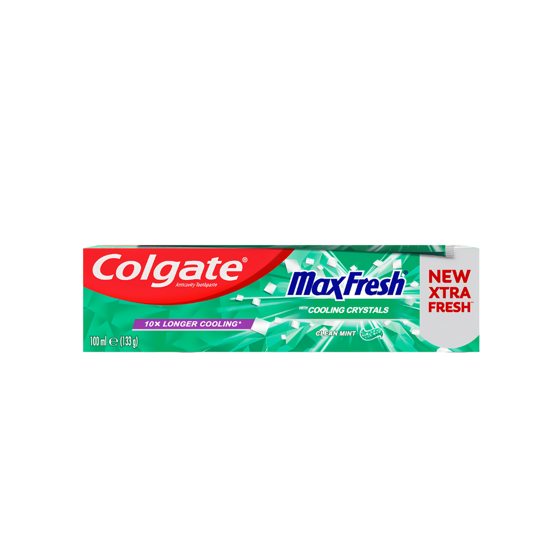 Colgate Max Fresh Clean Mint Toothpaste 100ml (Pack of 12)