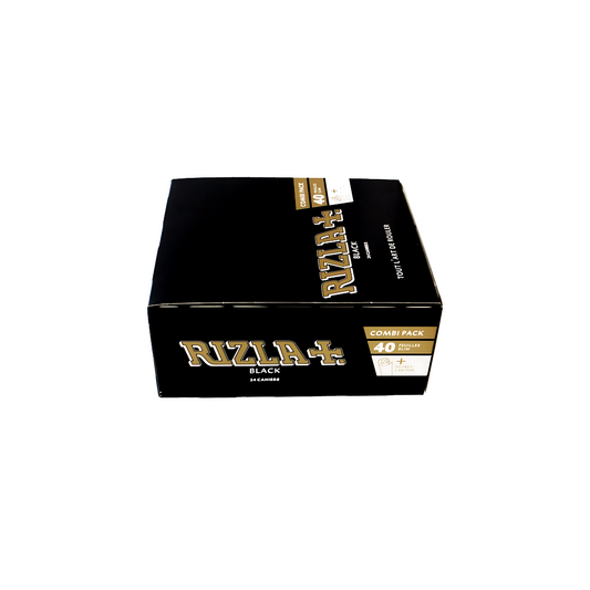 Rizla Black Slim Combi Pack Rolling Paper (Pack of 32)