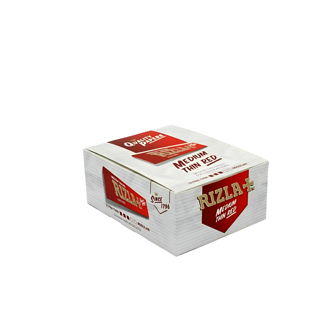 Rizla Red King Size Slim Rolling Paper (Pack of 50)