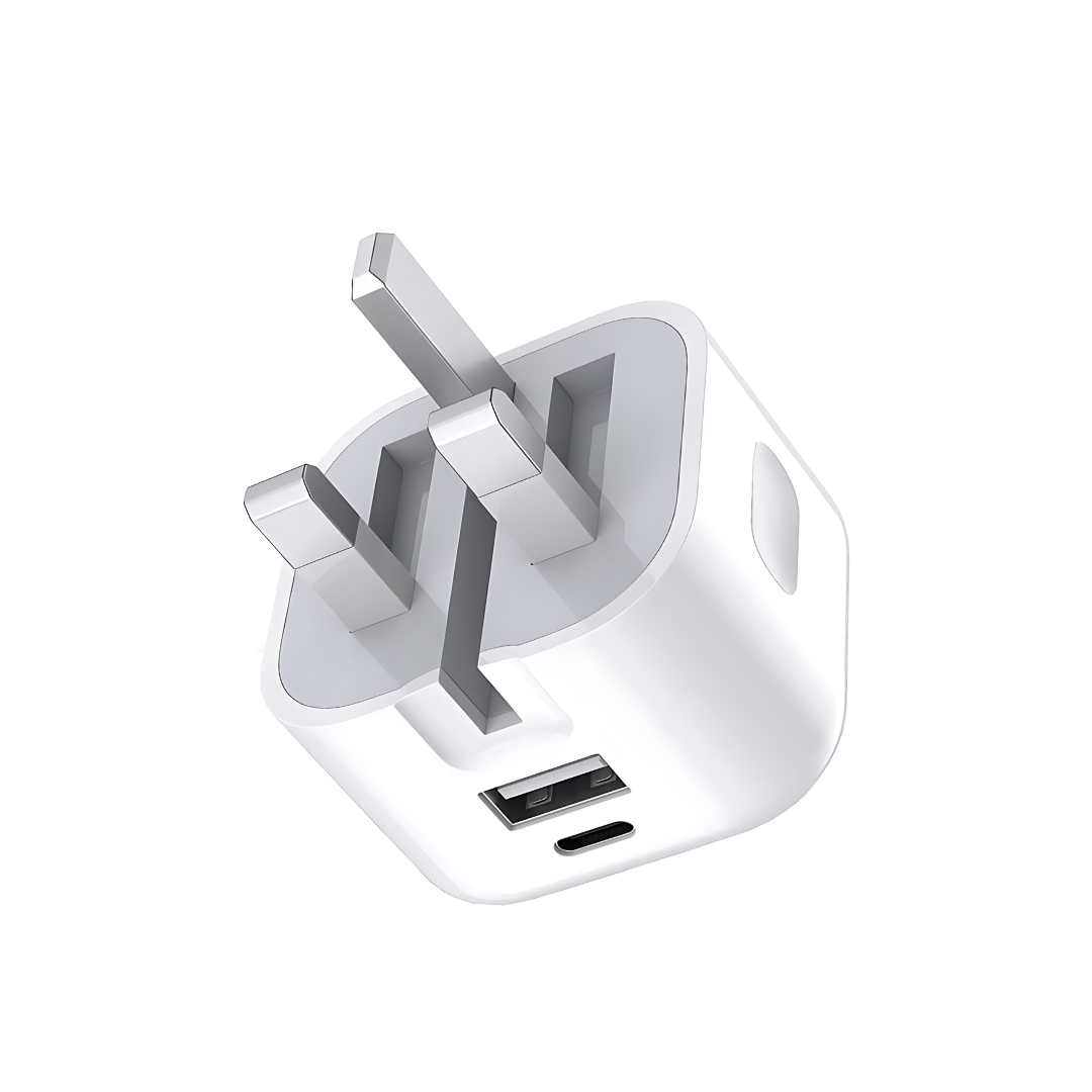 Ven-Dens Dual USB C & USB 20W PD/QC Charging Adapter(SP-TC78A)