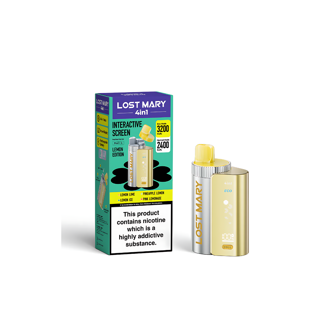 Lost Mary 4 in 1 2400-3200 Puffs (Pack of 5)