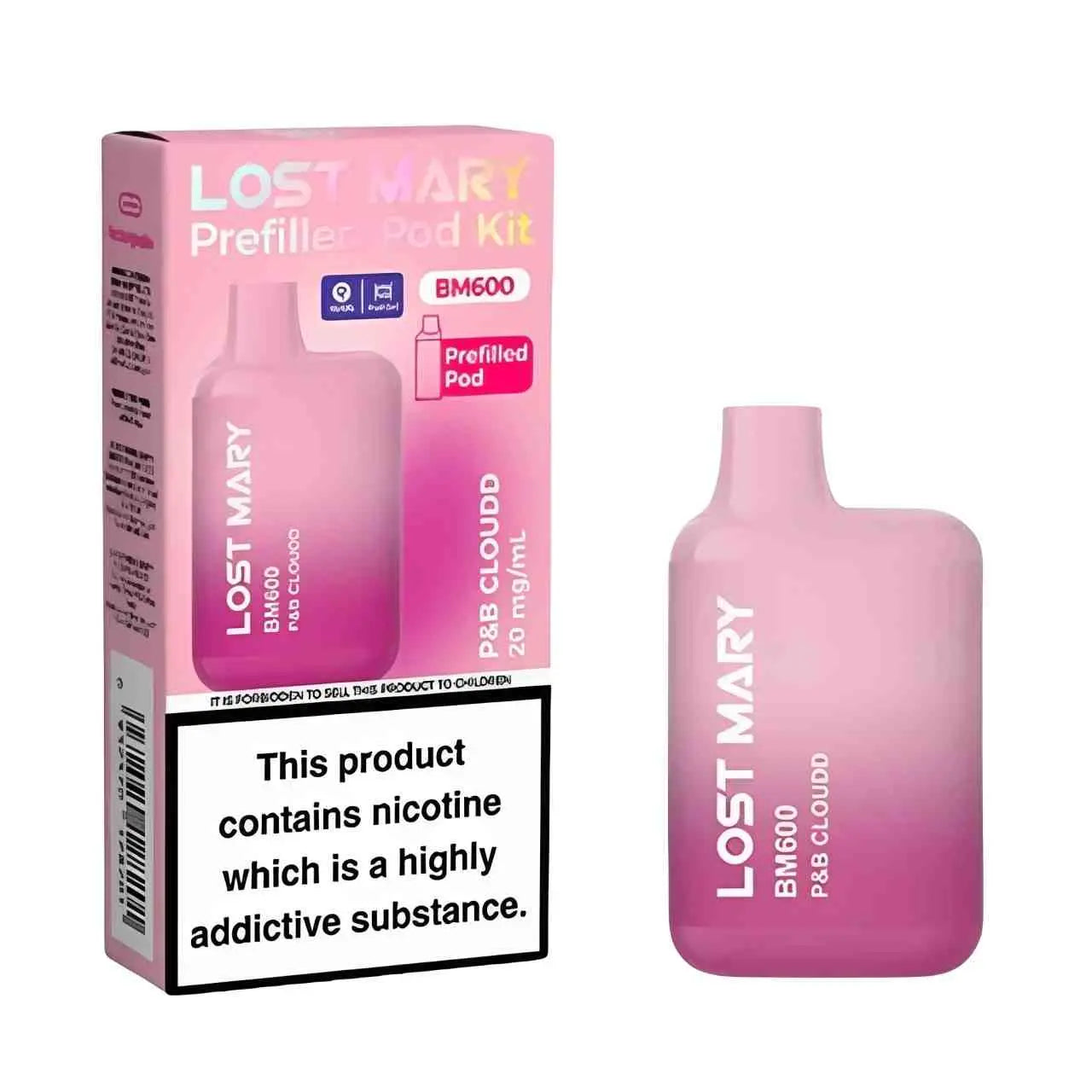 Lost Mary BM600 Pre-Filled Pod Kit (Pack of 10)