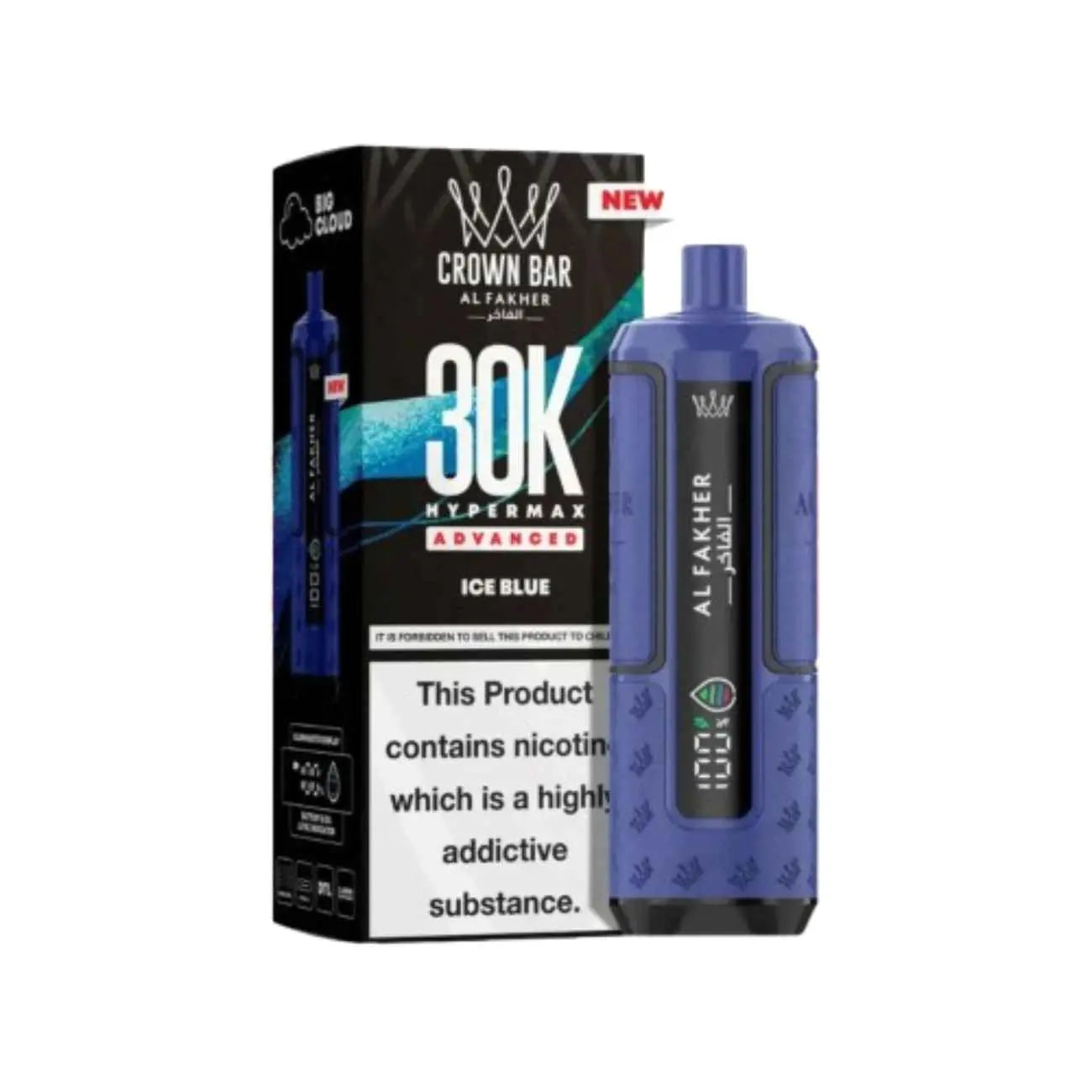Alfakher Crown Bar 30K Hypermax Kit (Pack of 5)