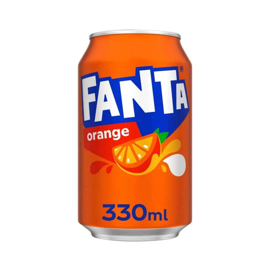 Fanta Orange Can 330ml (Pack of 24)