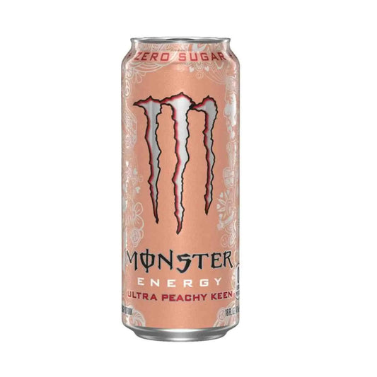 Monster Ultra Peachy Keen PM £1.65 GB (Pack of 12)