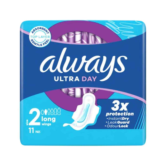 Always Ultra Day Long Pads (Size 2) 12x14
