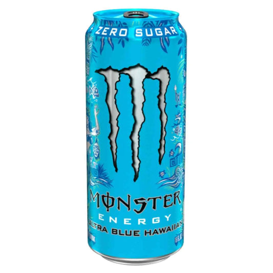 Monster Energy Drink Ultra Blue Hawaian (American) (Pack of 24)