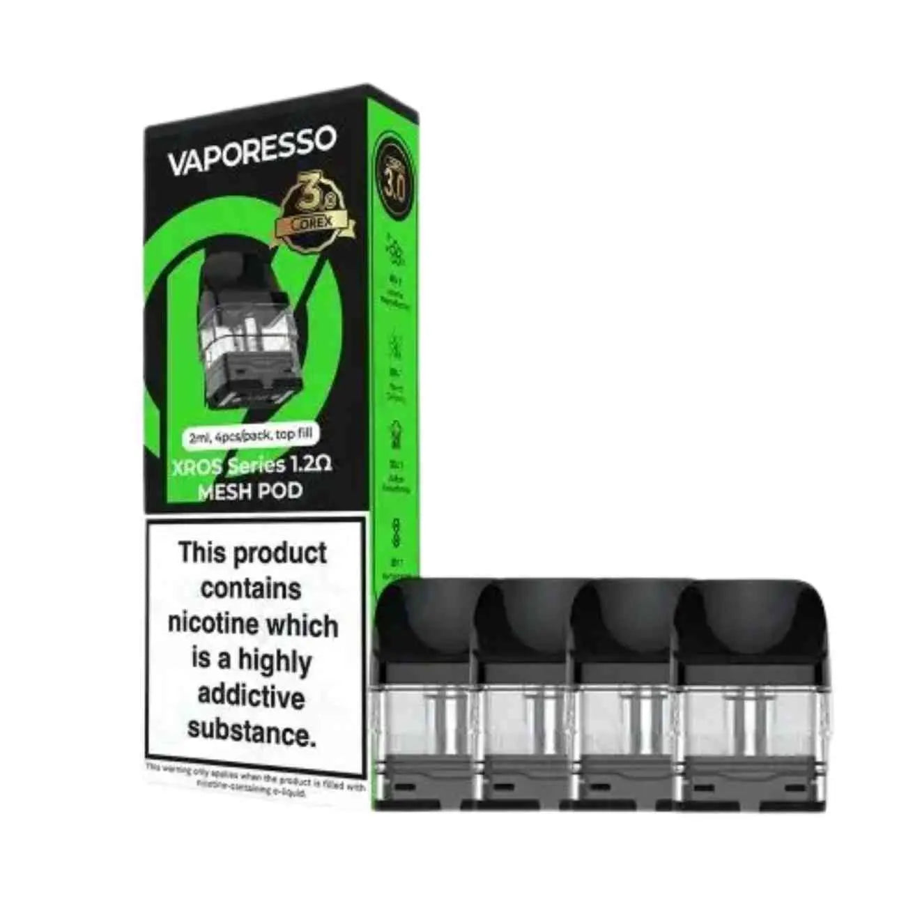 Vaporesso Xros Series Corex 3.0 Replacement Pods (Pack of 4)