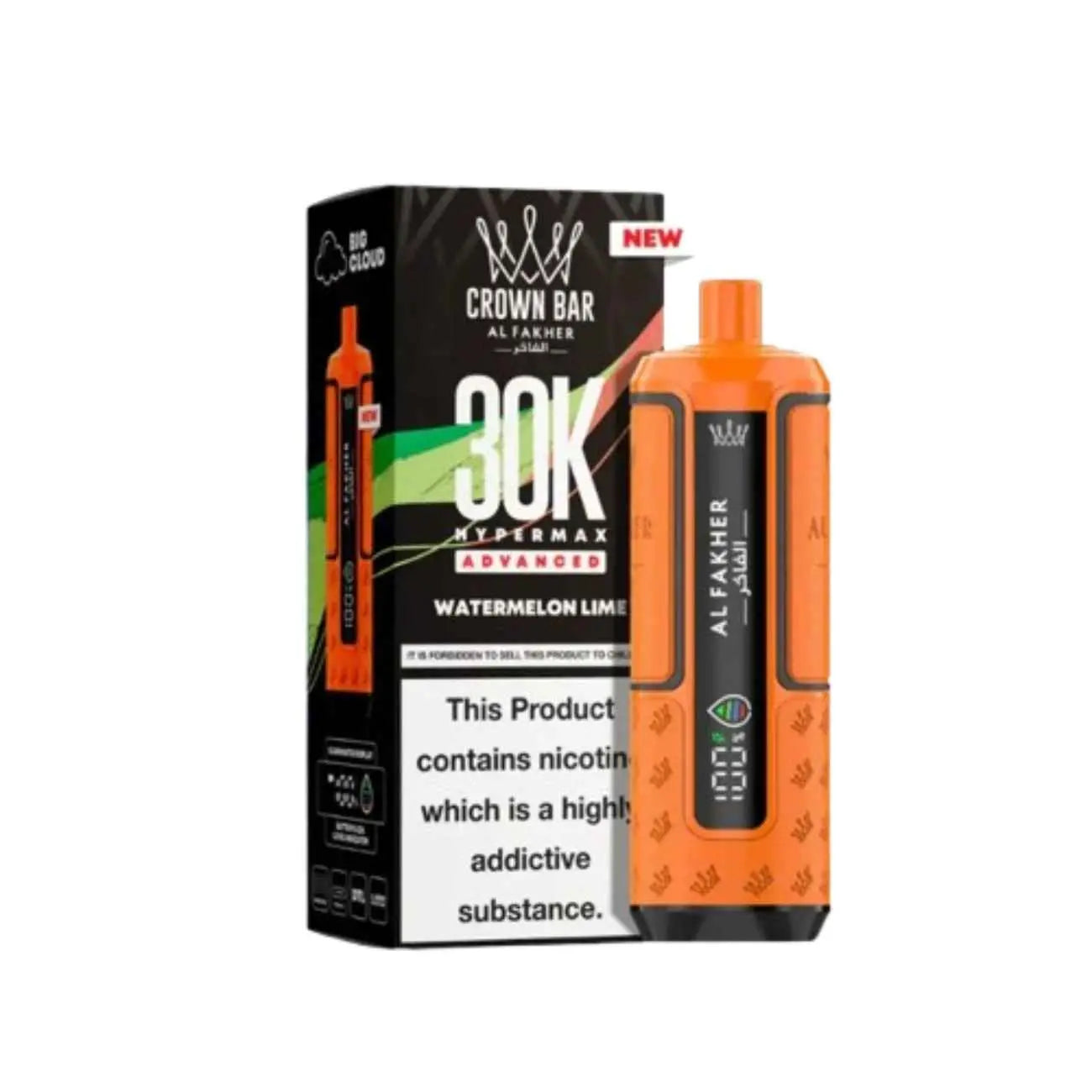Alfakher Crown Bar 30K Hypermax Kit (Pack of 5)