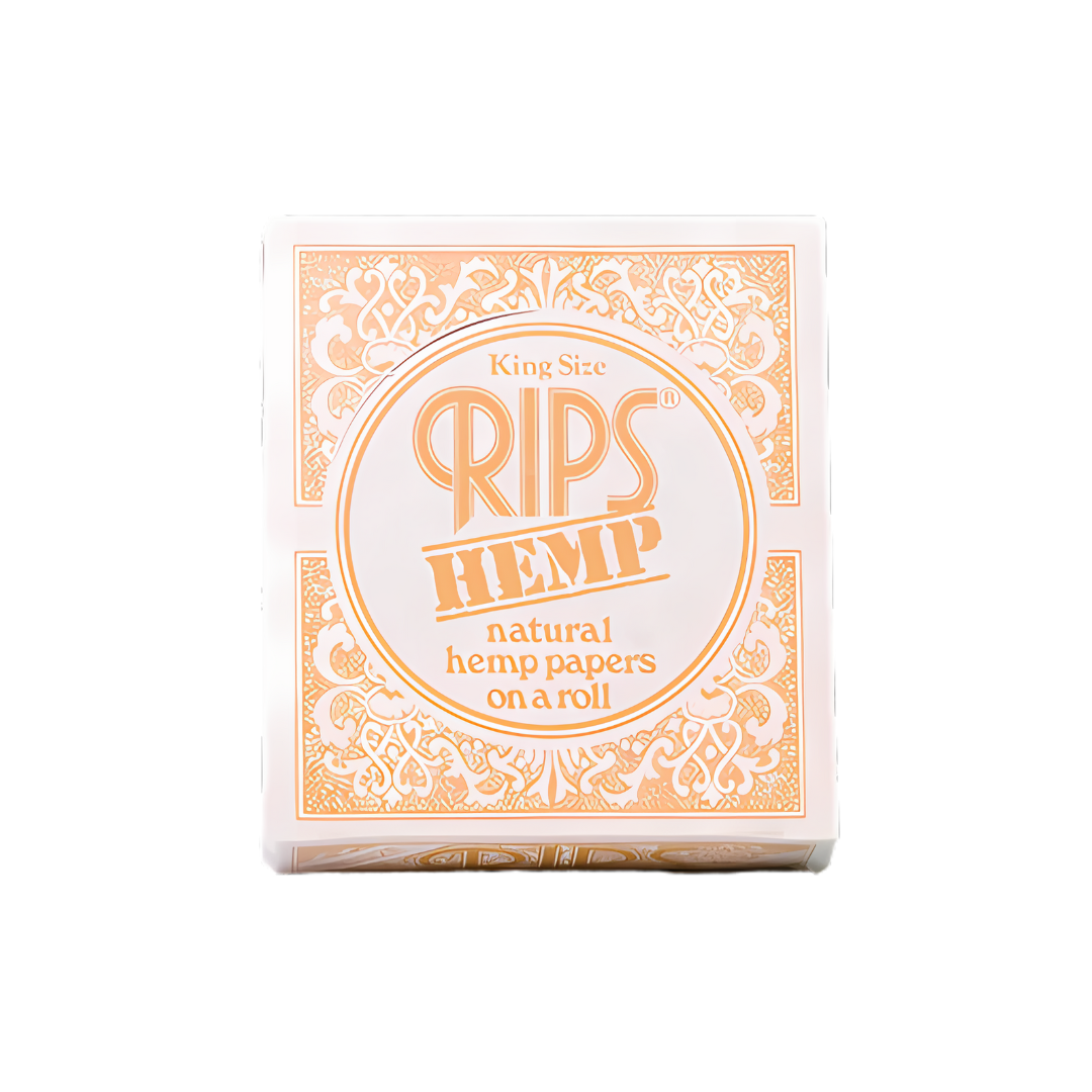 Rips Hemp King Size Rolling Paper (Pack of 24)