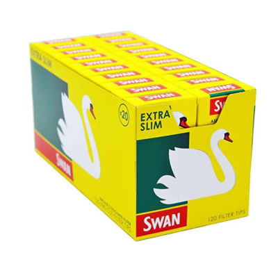 Swan Extra Slim Rolling Tips (Pack of 20)