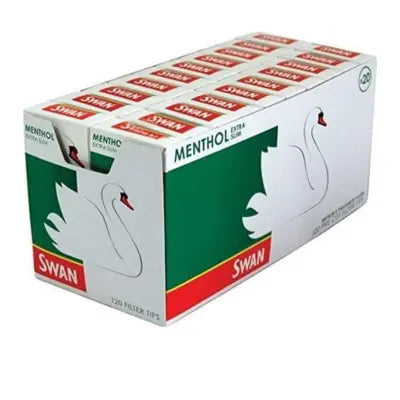 Swan Menthol Extra Slim Tips (Pack of 20) Swan