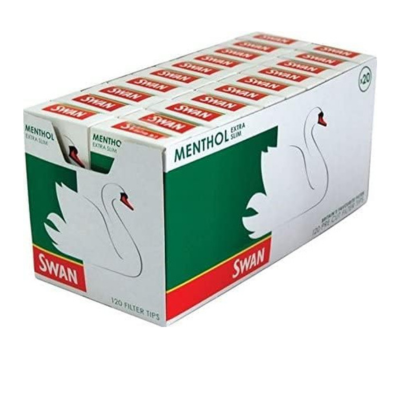 Swan Menthol Extra Slim Tips (Pack of 20)