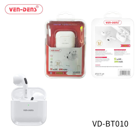 Ven-Dens Buetooth Airpods (VD-BT010)(Pack of 1)