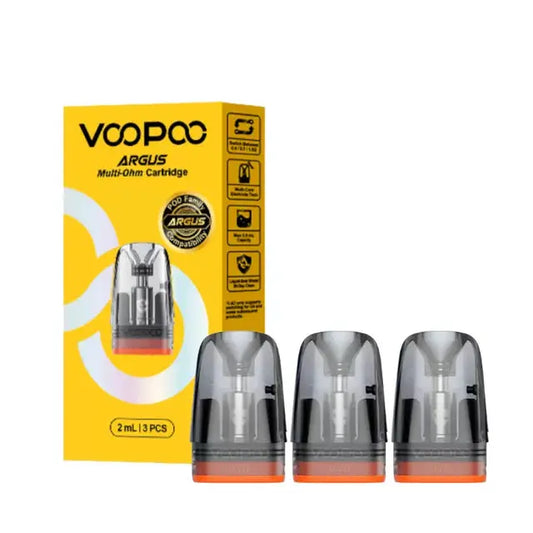 Voopoo Argus Multi Ohm Replacement Pods (0.7/1.0Ω) (Pack of 3)