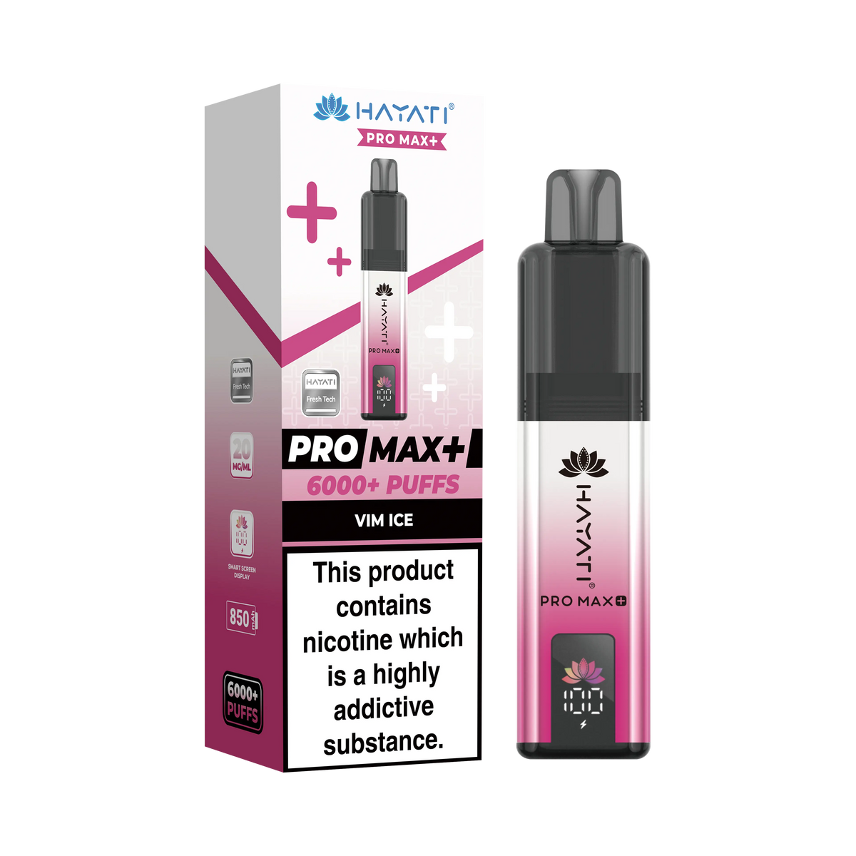 Hayati Pro Max+ Pre-Filled Pod Kit (Pack of 5)