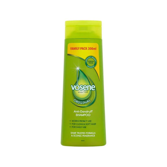 Vosene Anti Dandruff Shampoo 300ml (Pack of 6)
