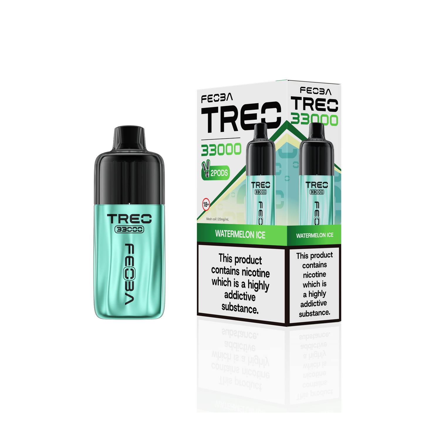 Feoba Treo 33K Prefilled Vape Kit (Pack of 6)