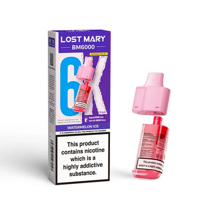 Lost Mary BM6000 Replacement Pods (Pack of 5) Lost Mary