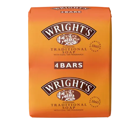 Wrights Soap 100g 4 Pack (Pack of 6)