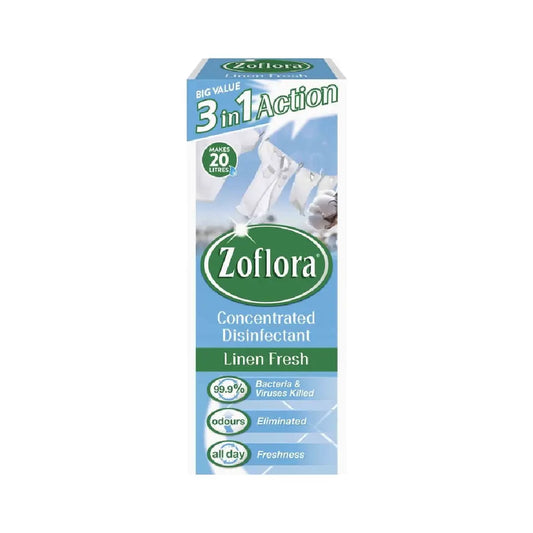 Zoflora Disinfectant 120ml Linen Fresh (Pack of 12)