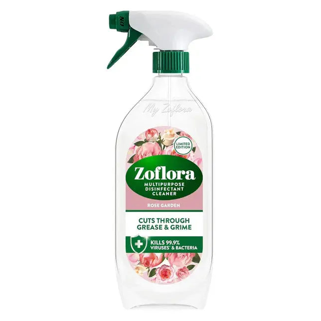 Zoflora Rose Garden Cleaner 800ml (Pack of 8)