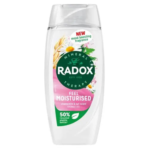 Radox Shower Gel Feel Moisturised 225ml (Pack of 6)