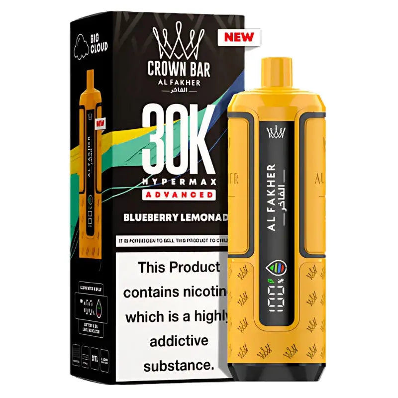 Alfakher Crown Bar 30K Hypermax Kit (Pack of 5)