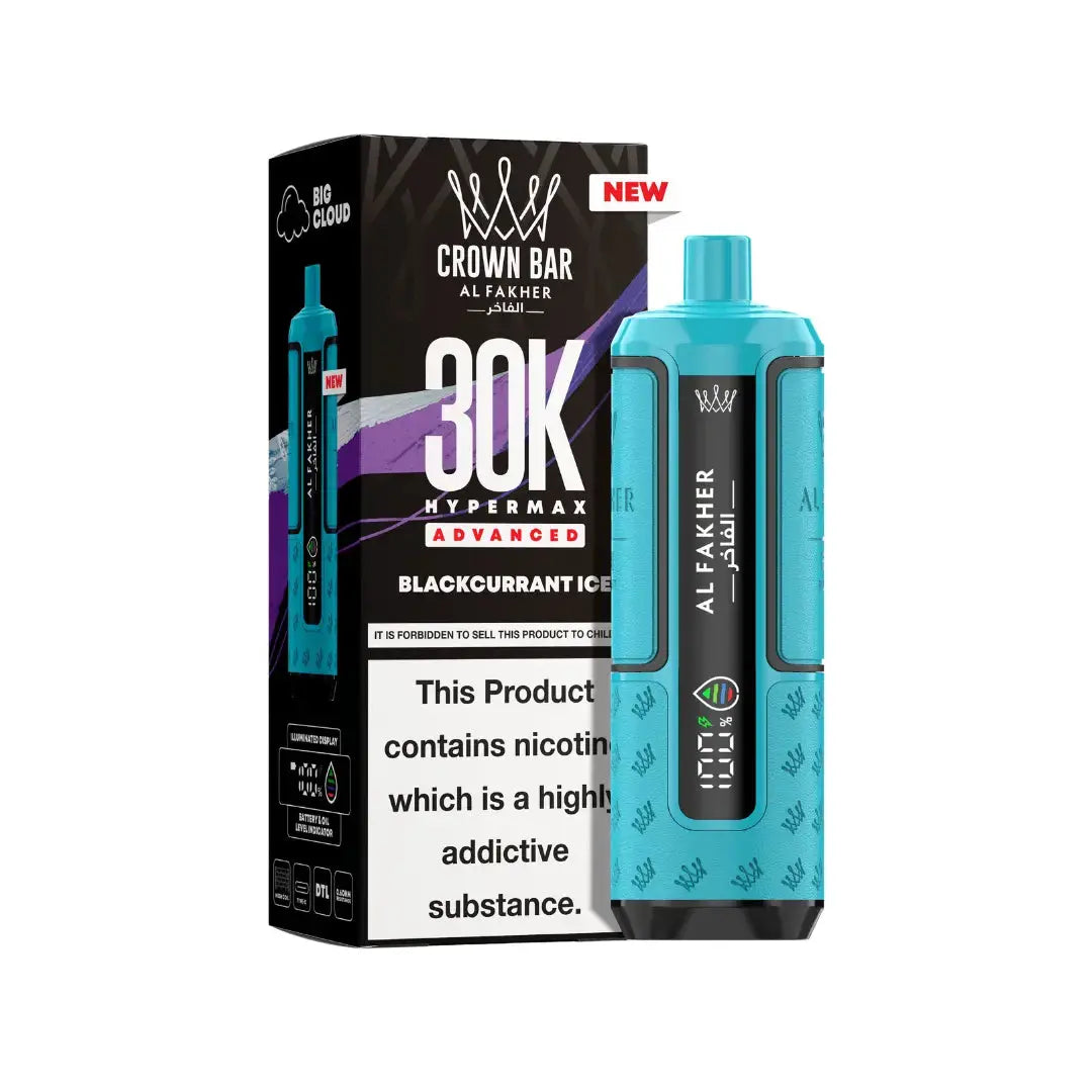 Alfakher Crown Bar 30K Hypermax Kit (Pack of 5)