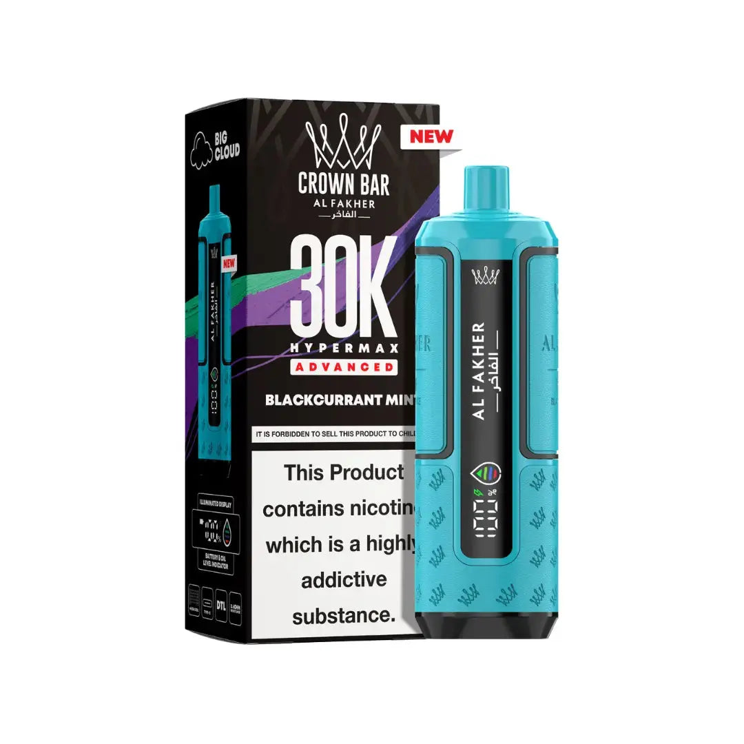 Alfakher Crown Bar 30K Hypermax Kit (Pack of 5)