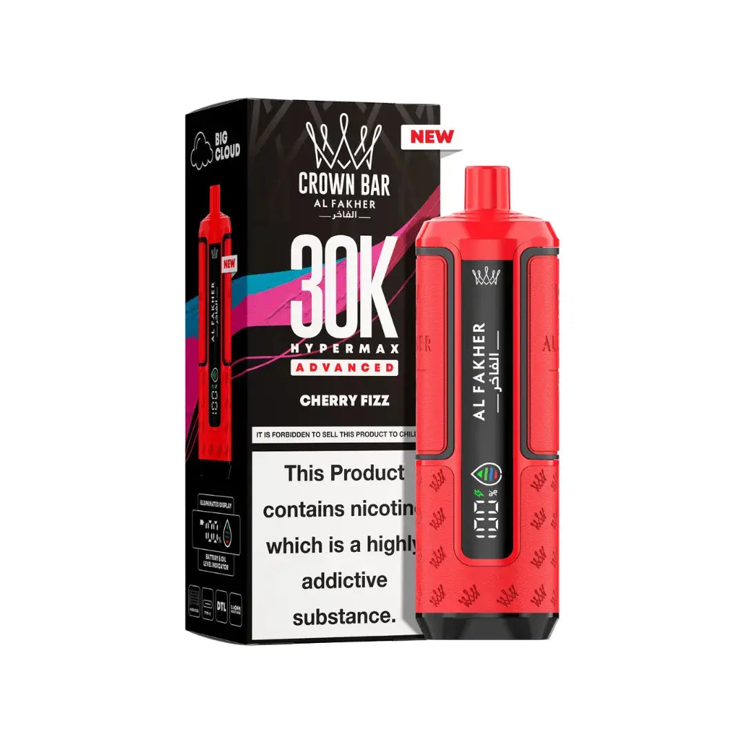 Alfakher Crown Bar 30K Hypermax Kit (Pack of 5)