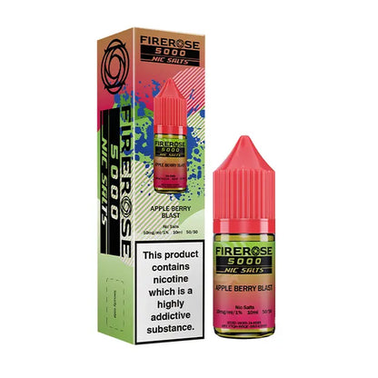 Firerose 5000 Nic Salts 20mg (Pack of 10)