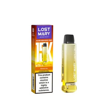 Lost Mary Nera Replacement Pods 15K (Pack of 5) Lost Mary