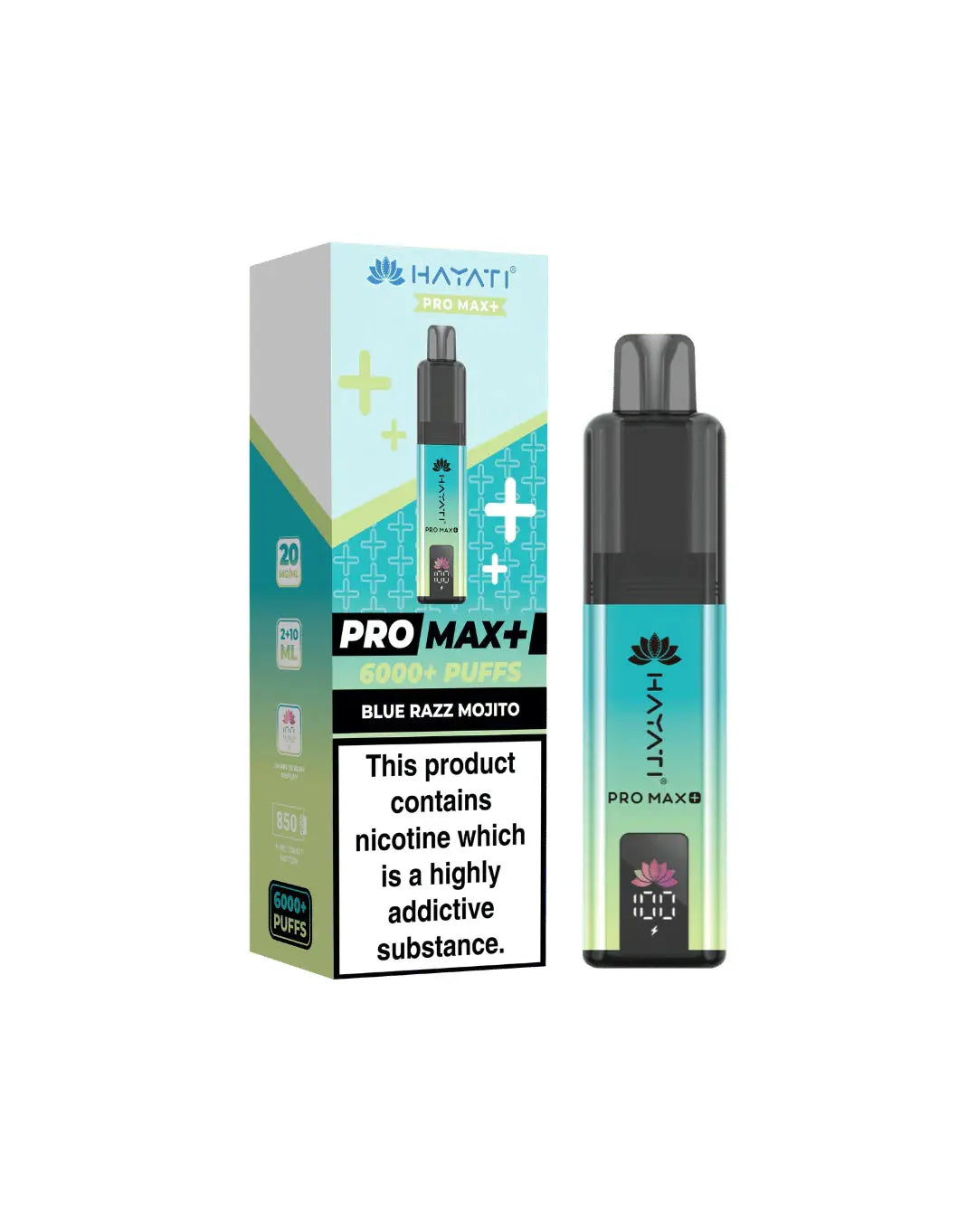 Hayati Pro Max+ Pre-Filled Pod Kit (10MG)(Pack of 5)