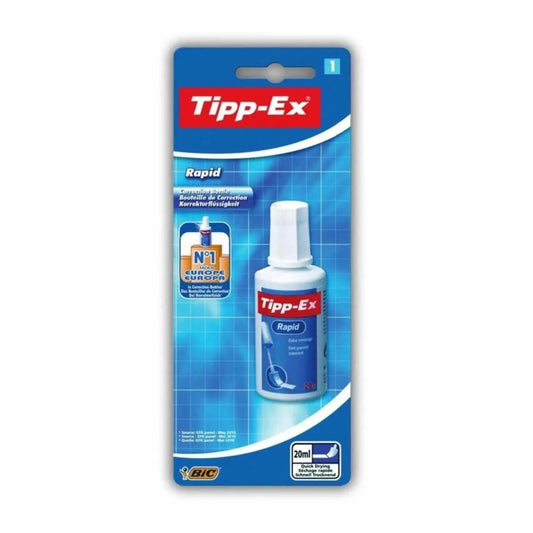 Tippex Correction Fluid 20ml - Blister (Pack of 10)