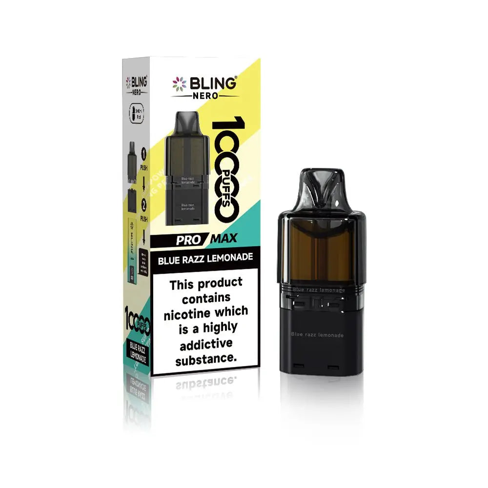 Bling 10k Nero Replacement Pod (Pack of 1)