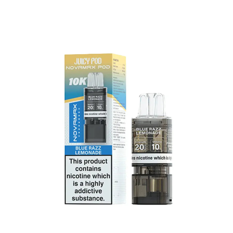 Juicy Pod Novamax 10K Replacement Pods (Pack of 10) Juicy Pod