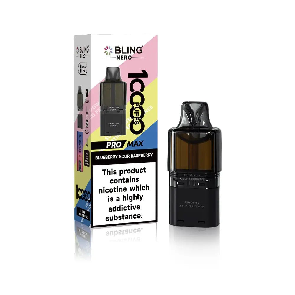 Bling 10k Nero Replacement Pod (Pack of 1)