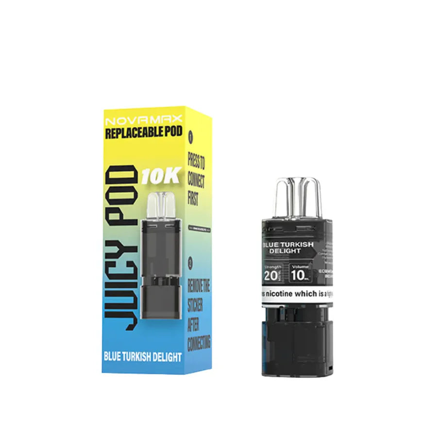 Juicy Pod Novamax 10K Replacement Pods (Pack of 10) Juicy Pod