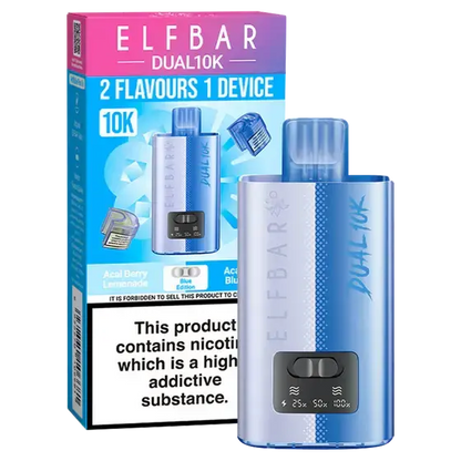 Elfbar Dual 10k Pre-Filled Pod Kit (Pack of 5) Elf Bar