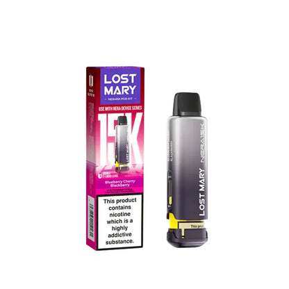 Lost Mary Nera Replacement Pods 15K (Pack of 5) Lost Mary