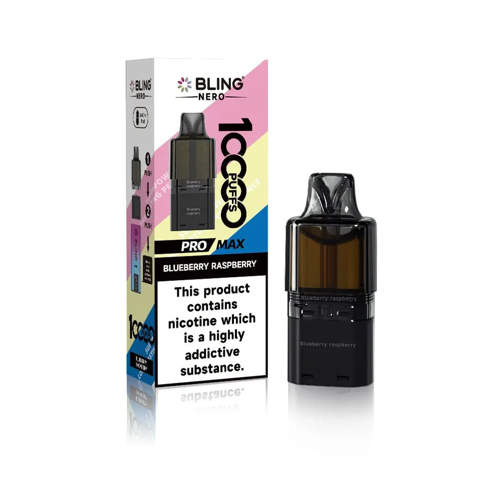 Bling 10k Nero Replacement Pod (Pack of 1)