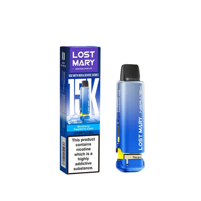 Lost Mary Nera Replacement Pods 15K (Pack of 5)
