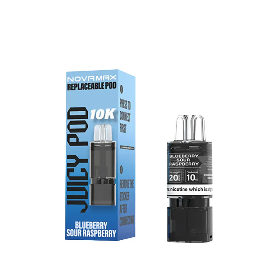 Juicy Pod Novamax 10K Replacement Pods (Pack of 10) Juicy Pod